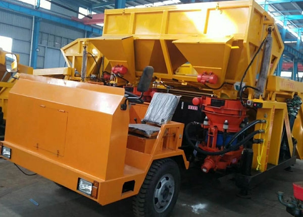 KDZ-14G（工程型）一拖二雙料斗自動(dòng)上料噴漿車